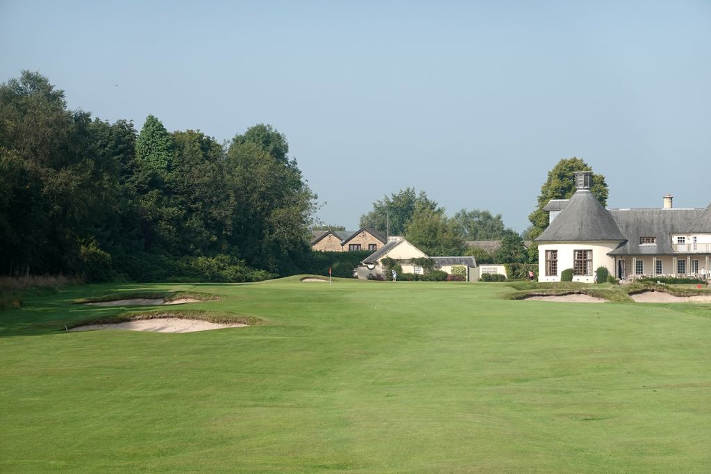 18th Hole at Alwoodley Golf Club (484 Yard Par 4)